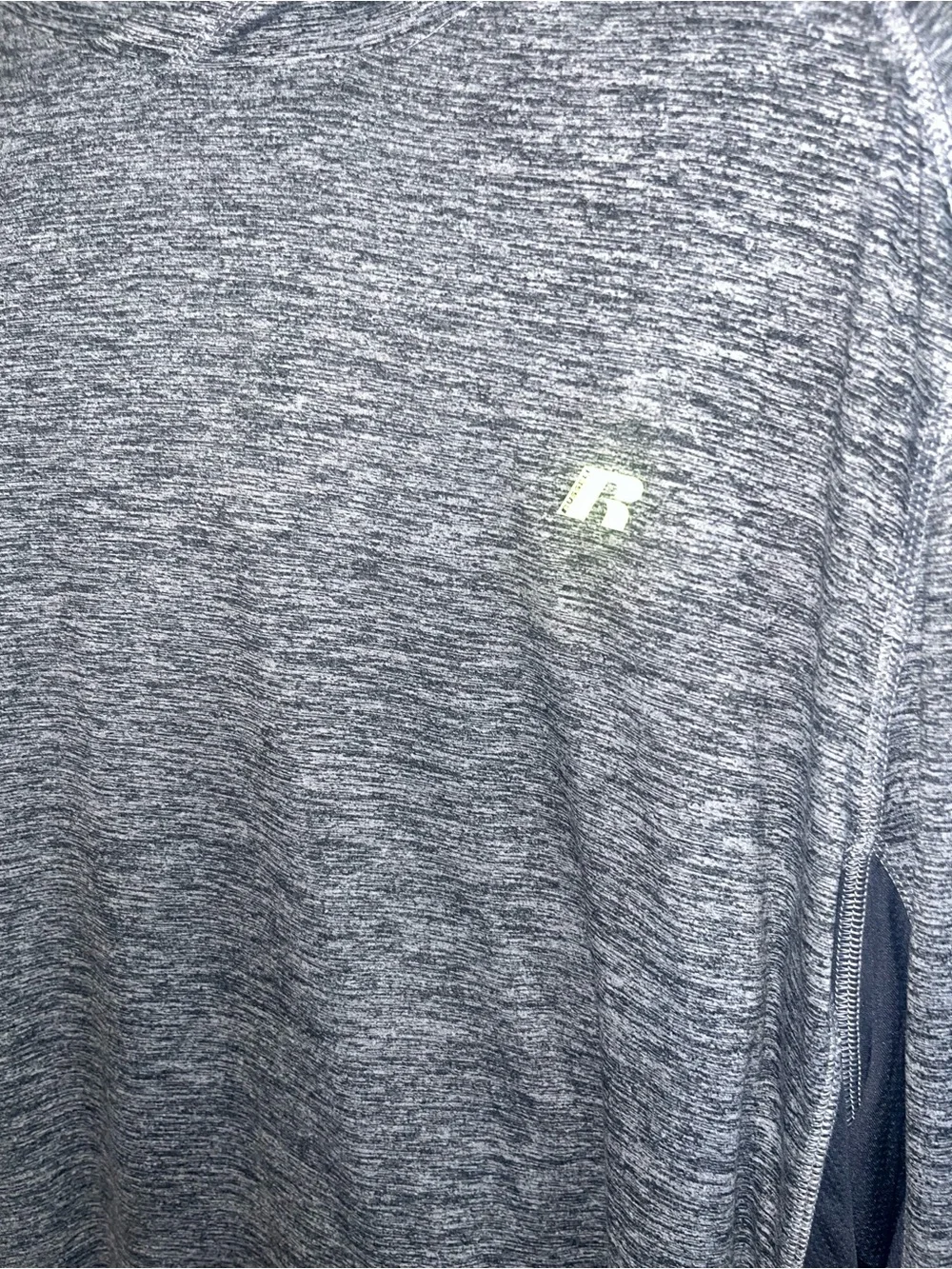 Russell Athletic Men's Heather Gray Performance Hoodie Size 3x
